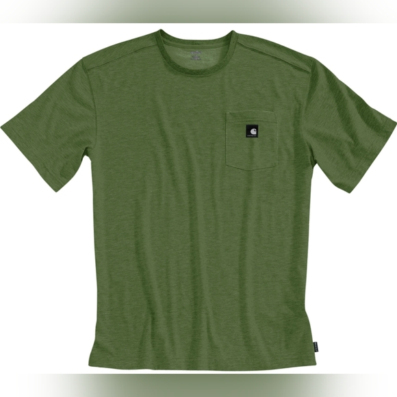 Carhartt Men's Short Sleeve Work Dry Pocket T-Shirt Size XL Like New MSRP $25 - Picture 1 of 5